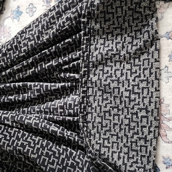 ​Roundtree & Yorke Mens 100% Cotton Plush Labyrinth Print Robe/House Coat 3-4XLT - Picture 15 of 16